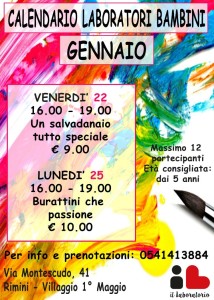 Laboratori Gennaio Bimbi